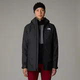 The North Face "HIKESTELLER TRICLIMATE", Damen, Gr. S, schwarz (tnf schwarz, tnf schwarz, npf), Obermaterial: 89% Nylon, 11% Polyester, hoch geschlossener Ausschnitt, Jacken, winddicht, wasserdicht, atmungsaktiv, schnell trocknend
