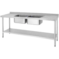 Schüssel mit zwei Tabletts und zwei Abtropfflächen Vogue 2100 mm