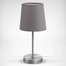 B.K.Licht Tischleuchte Grau