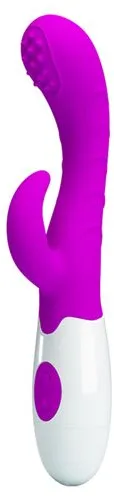 Rabbitvibrator “Arthur”, 20 cm | 7 verschiedene Vibrationsmodi, 3 Arten des Winkens Pretty Love Vibrator 1 St violett