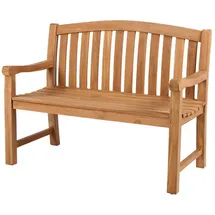 deVries Gartenbank 120 x 94 x 57 cm Braun
