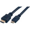 HDMI-Kabel HDMI Typ A (Standard) HDMI Type C (Mini) Schwarz