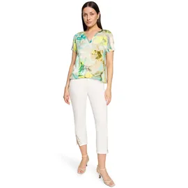 Betty Barclay Satinbluse mit Blumenprint Mint 48