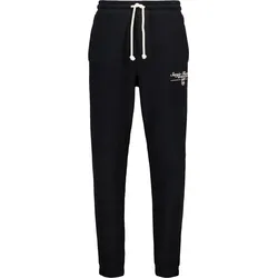Jogginghose SERGIO TACCHINI "ORESTE JOGGER Herren", Herren, Gr. XXL, EURO-Größen, schwarz, 80% BAUMWOLLE, 20% POLYESTER, Hosen, Trainingshose Herren, Jogginghose, Fleece, Sporthose, Streetwear, Sale