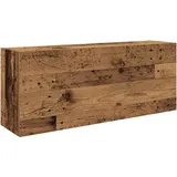 vidaXL Bad-Wandschrank Altholz-Optik 100x25x40 cm Holzwerkstoff,