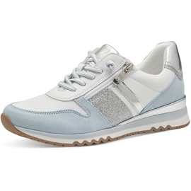 Marco Tozzi Sneaker - Hellgrau,Weiß,Hellblau - 37