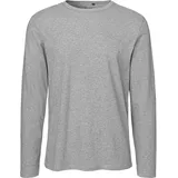 Neutral Herren T-Shirt langarm O61050 charcoal XL