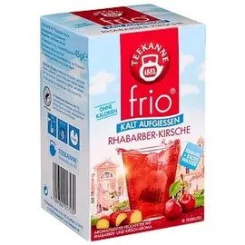 Teekanne Rhabarber-Kirsche Teebeutel 18 x 2,5 g