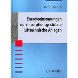 Energieeinsparungen durch sorptionsgestützte lufttechnische Anlagen