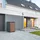 ML-Design Mülltonnenbox 1er für 1 Tonne 240L 68x80x116,3 cm, Anthrazit-Rostoptik, abschließbar