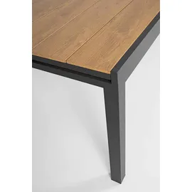 BIZZOTTO Elias Gartentisch 200-300 x 95 x 74 cm Anthrazit