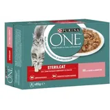 Purina ONE  STERILCAT Nassfutter Katze Adult zarte Stückchen in Sauce 8x85 g