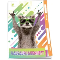 trotsch Trötsch Hausaufgabenheft für Schlaue Waschbär