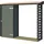 Weka Kaminholzregal Holz 249,4 x 50 x 211 cm graugrün/antrazit