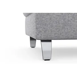 sit&more Stauraumhocker Grenoble 66 x 48 x 76 cm Silber