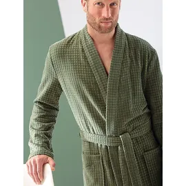 CAWÖ Bademäntel Herren Kimono Waffelpique 5508 field - 453 in field - 453 | Gr.: M