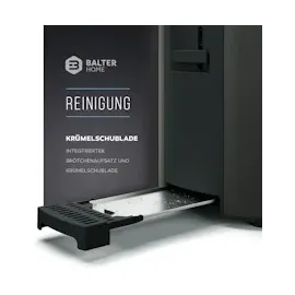 Balter Home Balter Toaster TS-04-LCD Grau Langschlitz