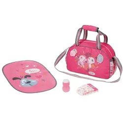 Baby Born Wickeltasche rosa/grau