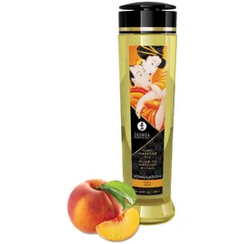 Shunga Massage Oil Stimulation Peach, 240 ml,