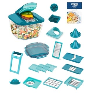 Genius Nicer Dicer Chef Professional Set 23-teilig grün Multifunktions-Schneider