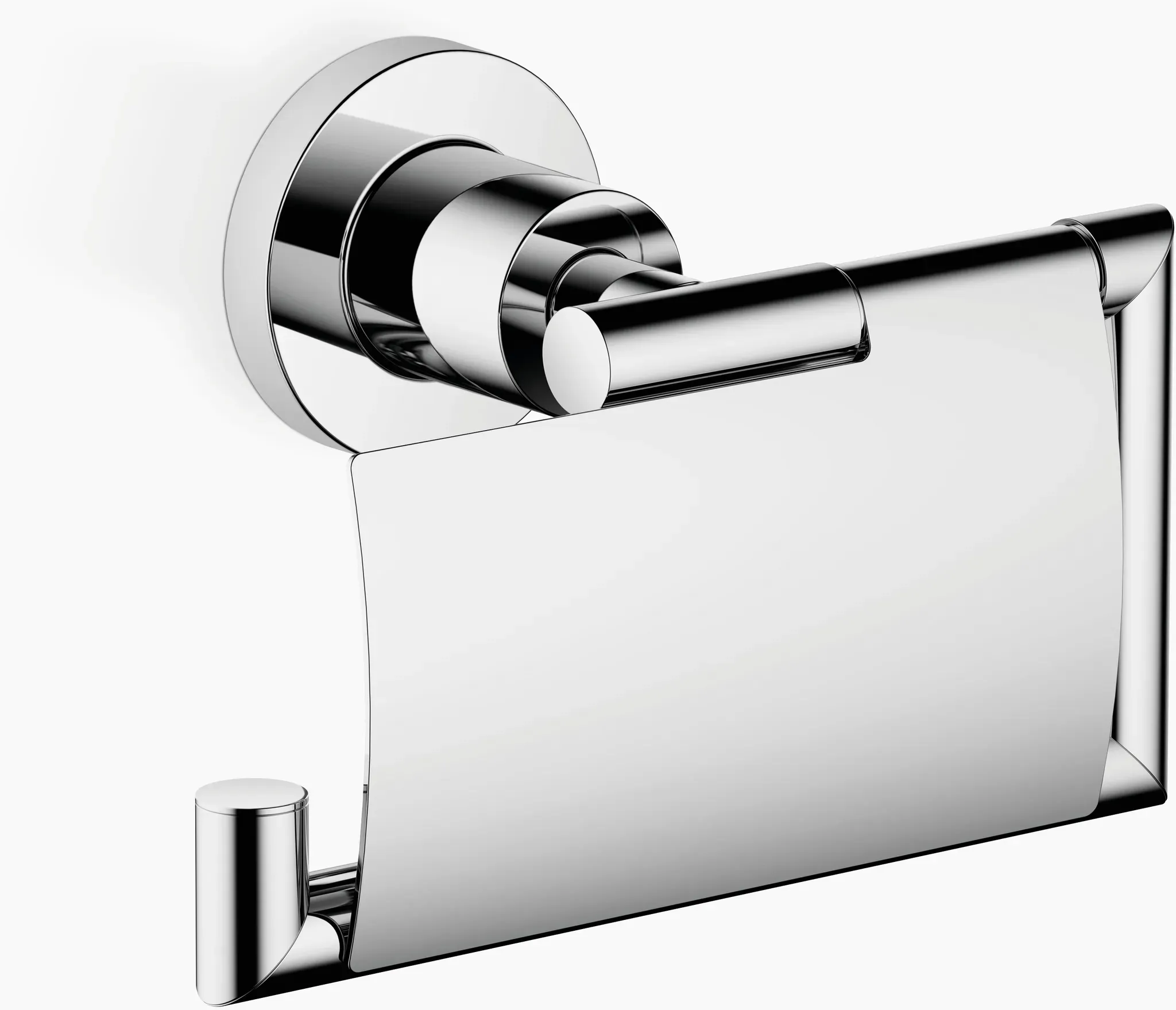 Dornbracht TARA Papierrollenhalter mit Deckel, 83510892-00, Farbe: Chrom