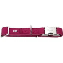 Hunter Softie Alu-Strong Halsband Himbeer L