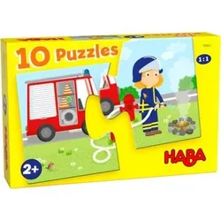 HABA 306802 10 Puzzles – Einsatzfahrzeuge