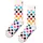 Happy Socks Pride Socken 2er Pack Blau/Rot/Schwarz/Weiß 41-43
