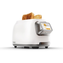 Tineco TOASTY ONE Smart Toaster, Touchscreen, 2-Scheiben-individuell-toasten, automatisches Anheben und Absenken, End-Edelstahl 4 Modi