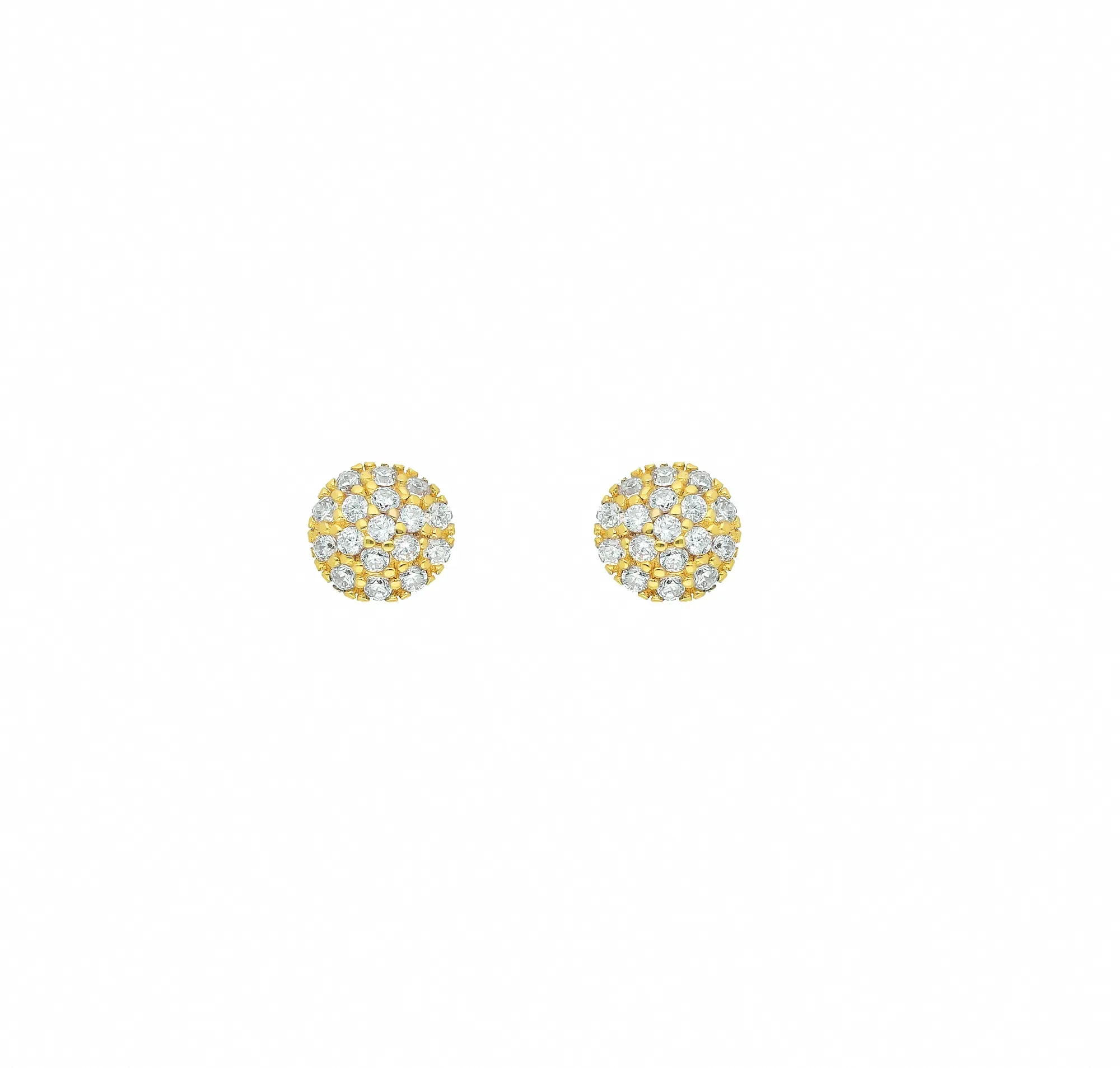 Paar Ohrhänger ADELIA ́S "Damen Goldschmuck", gold, Ohrringe, Damen, Damen, Gelbgold 585, mit Zirkonia Goldschmuck für Damen