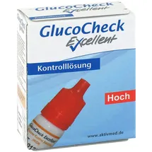 aktivmed Gluco Check Excellent Kontroll-Lösung hoch