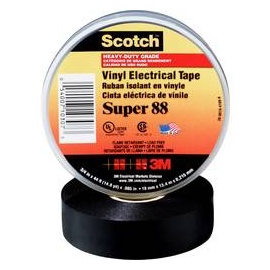 Scotch SUPER88-38X33 Isolierband Scotch® Schwarz (L x B) 33m x 38mm 1St.