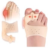 Ballenzeh-Korrektor Zehenspreizer, Bunion Reliever, Big Toe Schmerzlinderung, orthopädischer Hallux Valgus überlappender Korrekturschutz, Bunion Relief Kissen für Frauen & Männer