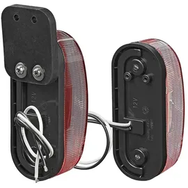 PRO PLUS Umrissleuchte 6 LED rot/weiß links