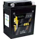 Intact Bike-Power GEL Motorradbatterie GEL12-14L-A2 14Ah (DIN 51411, YB14L-A2