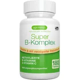 Igennus Healthcare Nutrition Vitamin B Komplex Hochdosiert - Methylierte B Vitamine mit Folat, B6, B1 & B12 - alle 8 in bioaktiven Formen plus Vitamin C, Depotwirkung, vegan, 180 Tabletten, von Igennus