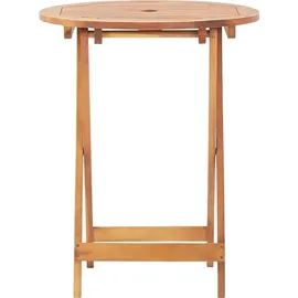 vidaXL 3-tlg. Bistro-Set Anthrazit Stoff und Massivholz