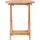 vidaXL 3-tlg. Bistro-Set Anthrazit Stoff und Massivholz