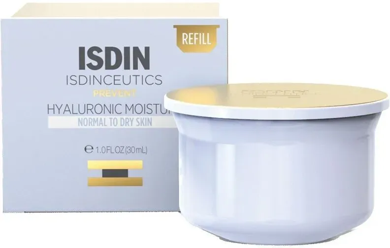 Isdin ISDINCEUTICS Hyaluron-Feuchtigkeitspflege für normale bis trockene Haut Nachfüllpackung 30g