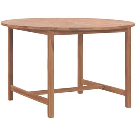 vidaXL Garten-Esstisch Ø 110 x 75 cm Braun