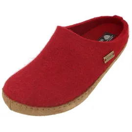 HAFLINGER Emil's Toffel dunkelrot 36