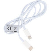 AccuCell USB-C Datenkabel für iPhone 11, 12, X, XS, XR (1 m, USB 2.0), USB Kabel