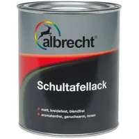 Albrecht Schultafellack Schwarz matt 0,75 l