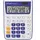 Rebell RE-SDC912VL Tischrechner SDC912, 12-stelliger Tischrechner für Büro und Zuhause, Dualbetrieb, violett