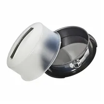 Zenker Springform mit Flachboden und Tragehaube,