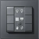 Homematic IP Wandtaster 6-fach anthrazit