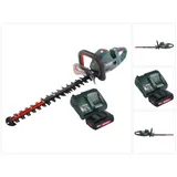 Metabo HS 18 LTX BL 55 Akku Heckenschere 18 V 50 cm Brushless + 1x Akku 2,0 Ah + Ladegerät