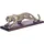 Wohnling Deko Panther Aluminium Gold
