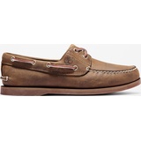 Timberland Classic Boat 2 Eye Bootsschuhe, Braun brown 10.5 Wide Fit