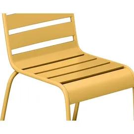 vente-unique Gartenmöbel-Set 5-tlg. Senfgelb